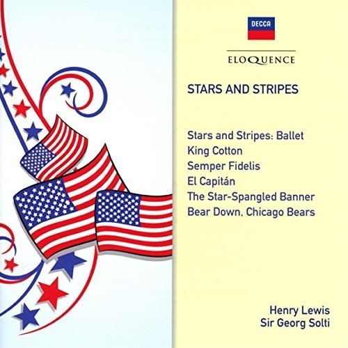 Lewis Henry Solti Georg - Stars And Stripes i gruppen CD / Klassisk hos Bengans Skivbutik AB (5664876)