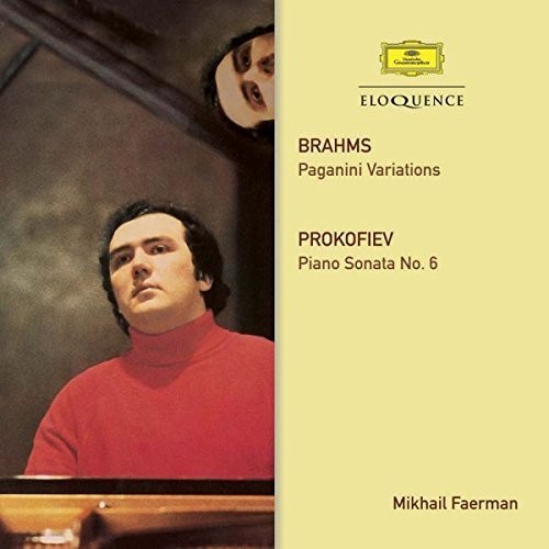 Johannes Brahms - Paganini Variations i gruppen CD / Klassisk hos Bengans Skivbutik AB (5664881)
