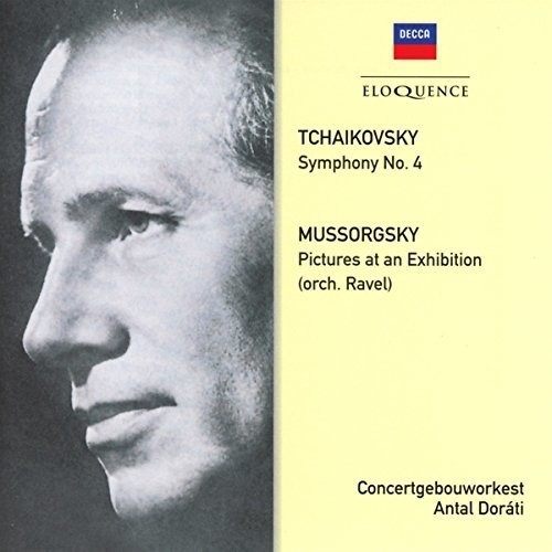 Tchaikovsky & Mussorgsky - Symphony No. 4 & Pictures At An Exh i gruppen CD / Klassisk hos Bengans Skivbutik AB (5664884)
