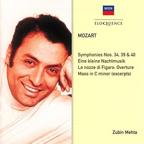 Mehta Zubin - Mozart: Symphonies i gruppen CD / Klassisk hos Bengans Skivbutik AB (5664906)