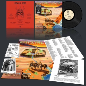 Manilla Road - Crystal Logic (Black Vinyl Lp) i gruppen VINYL / Kommende / Metal hos Bengans Skivbutik AB (5665007)