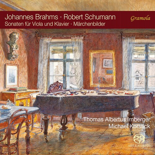 Brahms / Schumann - Sonatas For Viola / Fairy Tale Pict i gruppen VI TIPSER / Fredagsutgivelser / 2026-05-15 hos Bengans Skivbutik AB (5665195)