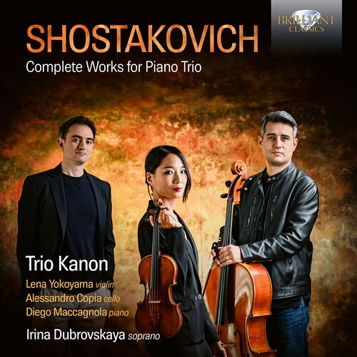 Dmitry Shostakovich - Complete Works For Piano Trio i gruppen CD / Klassisk hos Bengans Skivbutik AB (5665209)