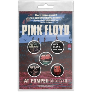 Pink Floyd - Live In Pompeii Button Badge Pack i gruppen MERCHANDISE / Pin-Button Badge / / hos Bengans Skivbutik AB (5665322)