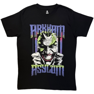 Joker - Arkham Asylum Uni Bl T-Shirt i gruppen MERCHANDISE / T-shirt / Soundtrack hos Bengans Skivbutik AB (5665544r)