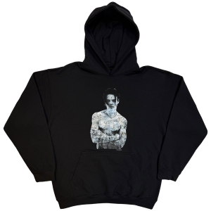 Yungblud - Portrait Uni Bl Hoodie i gruppen MERCHANDISE / Hoodies / Nyheter / Pop-Rock hos Bengans Skivbutik AB (5665560r)