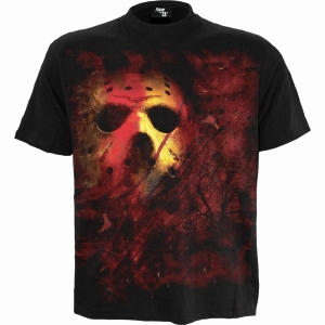 Friday The 13Th - Jason Lives - Black T-Shirt i gruppen MERCHANDISE / T-shirt / Nyheter / Film-Musikkkal hos Bengans Skivbutik AB (5665991r)