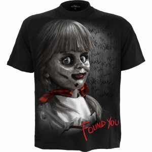 Annabelle Creation - Found You - Black T-Shirt i gruppen MERCHANDISE / T-shirt / Nyheter / Film-Musikkkal hos Bengans Skivbutik AB (5665993r)