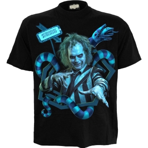 Beetlejuice - Sandworm Portal - T-Shirt i gruppen MERCHANDISE / T-shirt / Nyheter / Film-Musikkkal hos Bengans Skivbutik AB (5665997r)
