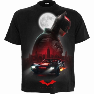 Batman - Batmobile - Black T-Shirt i gruppen MERCHANDISE / T-shirt / Nyheter / Film-Musikkkal hos Bengans Skivbutik AB (5666009r)