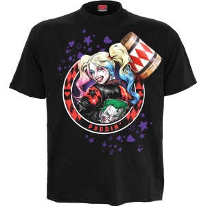 Dc Comics - Harley Quinn - Puddin - T-Shirt i gruppen MERCHANDISE / T-shirt / Nyheter / Film-Musikkkal hos Bengans Skivbutik AB (5666012r)