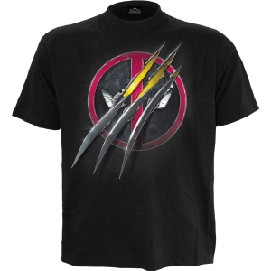 Deadpool - Slashed - T-Shirt i gruppen MERCHANDISE / T-shirt / Nyheter / Film-Musikkkal hos Bengans Skivbutik AB (5666025r)