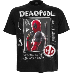 Deadpool - Wolverine Sketches - T-Shirt i gruppen MERCHANDISE / T-shirt / Nyheter / Film-Musikkkal hos Bengans Skivbutik AB (5666028r)