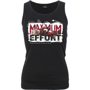 Deadpool - Maximum Effort - Ladies Razor Back Vest T-Shirt i gruppen MERCHANDISE / T-shirt / Nyheter / Film-Musikkkal hos Bengans Skivbutik AB (5666029r)