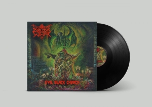 Estertor - Evil Black Church (Black Vinyl Lp) i gruppen VINYL / Kommende / Metal hos Bengans Skivbutik AB (5666076)