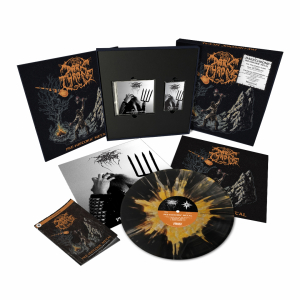 Darkthrone - Pre-Historic Metal (Exclusive Box Set: Splatter LP / CD / MC / Booklet / Prints) i gruppen VINYL / Kommende / Metal hos Bengans Skivbutik AB (5666451)