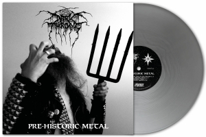 Darkthrone - Pre-Historic Metal (Silver Vinyl LP) i gruppen VINYL / Kommende / Metal hos Bengans Skivbutik AB (5666454)