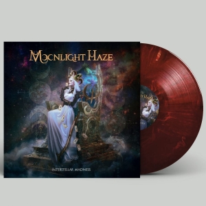 Moonlight Haze - Interstellar Madness (Red Marbled V i gruppen VINYL / Kommende / Metal hos Bengans Skivbutik AB (5666522)