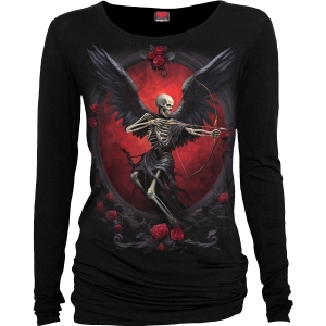 Spiral - Cupid's Curse - Ladies Long Sleeve Baggy i gruppen MERCHANDISE / T-shirt / Nyheter / Annet hos Bengans Skivbutik AB (5666900r)