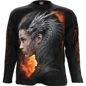 Spiral - Draco Queen - Longsleeve i gruppen MERCHANDISE / T-shirt / Nyheter / Annet hos Bengans Skivbutik AB (5666906r)