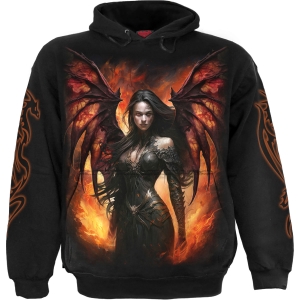 Spiral - Draco Queen - Pullover Hoodie i gruppen MERCHANDISE / Hoodies / Nyheter /  hos Bengans Skivbutik AB (5666907r)