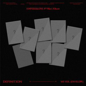 Ampers&One - Definition (We Ver.) (Random Ver.) i gruppen CD / Kommende / K-Pop hos Bengans Skivbutik AB (5667189)