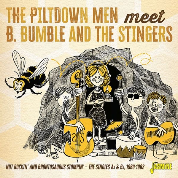 Piltdown Men Meet B. Bumble And The Stingers - Nut Rockin' And Brontosaurus Stompin' i gruppen CD / Pop-Rock hos Bengans Skivbutik AB (5667237)