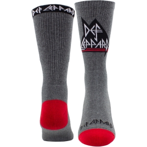 Def Leppard - Logo Uni Bl Socks i gruppen MERCHANDISE / Strumpor /  /  hos Bengans Skivbutik AB (5667715)