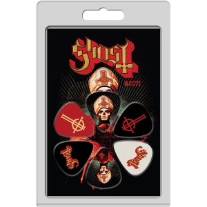 Ghost - Logos Covers 6-Pack Plectrum Pack i gruppen MERCHANDISE / Merch / Kommende / Metal hos Bengans Skivbutik AB (5667730)