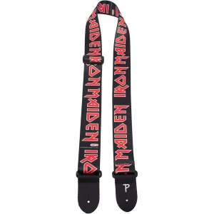 Iron Maiden - Logo Guitar Strap i gruppen MERCHANDISE / Merch / Kommende / Metal hos Bengans Skivbutik AB (5667744)
