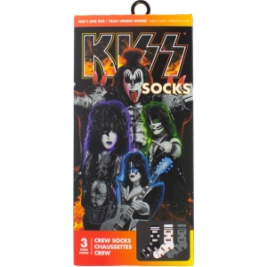 Kiss - Logos Gift Box Uni 3-Pack Socks i gruppen MERCHANDISE / Strumpor / / hos Bengans Skivbutik AB (5667752)