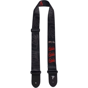 Mötley Crue - Girls, Girls, Girls Guitar Strap i gruppen MERCHANDISE / Merch / Kommende / Metal hos Bengans Skivbutik AB (5667755)