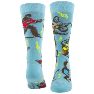 Perri's - Monkeys Uni Blue Socks i gruppen MERCHANDISE / Strumpor /  /  hos Bengans Skivbutik AB (5667763)