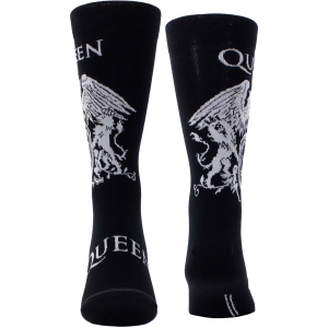 Queen - White Crest Uni Bl Socks i gruppen MERCHANDISE / Strumpor /  /  hos Bengans Skivbutik AB (5667773)