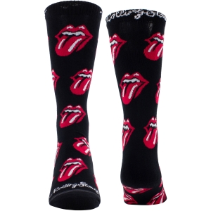 Rolling Stones - Allover Tongues Uni Bl Socks i gruppen MERCHANDISE / Strumpor / / hos Bengans Skivbutik AB (5667775)