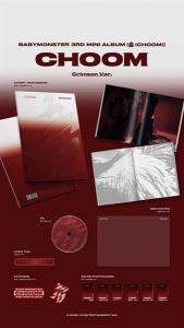 Babymonster - Choom (Photobook - Crimson Version) i gruppen CD / Kommende / K-Pop hos Bengans Skivbutik AB (5668258)