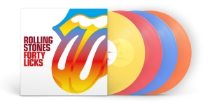 The Rolling Stones - Forty Licks (Coloured Vinyl, 4LP) i gruppen VINYL / Kommende / Pop-Rock hos Bengans Skivbutik AB (5668290)