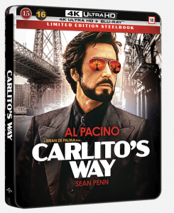 Movie - Carlito's Way Steelbook i gruppen FILM / Film UHD-4K /  /  hos Bengans Skivbutik AB (5668389)