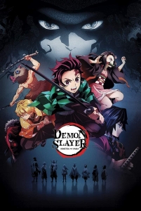 Movie Poster - Demon Slayer 91,5 x 61 cm i gruppen MERCHANDISE / Poster / Soundtrack hos Bengans Skivbutik AB (5668413)