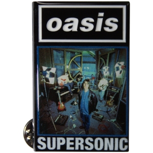 Oasis - Supersonic Single Pin Badge i gruppen Minishops / Oasis hos Bengans Skivbutik AB (5668614)