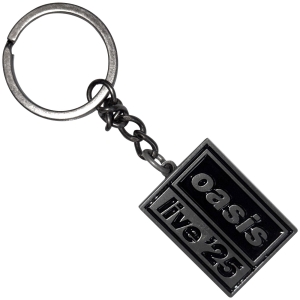 Oasis - Live 25 Logo Keychain i gruppen MERCHANDISE / Nøkkelring /  /  hos Bengans Skivbutik AB (5668622)