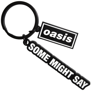 Oasis - Some Might Say Decca Logo Charm Keychain i gruppen MERCHANDISE / Nøkkelring /  /  hos Bengans Skivbutik AB (5668627)