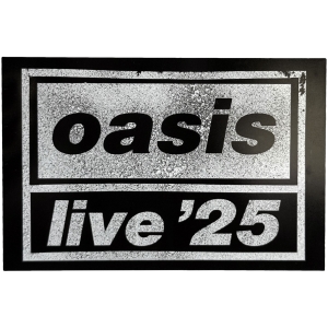 Oasis - Live '25 Logo Magnet i gruppen Minishops / Oasis hos Bengans Skivbutik AB (5668634)