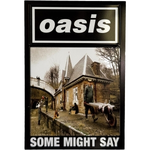 Oasis - Some Might Say Single Magnet i gruppen MERCHANDISE / Magnet /  /  hos Bengans Skivbutik AB (5668641)