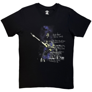 Jimi Hendrix - Purple Haze Lyrics Uni Bl T-Shirt i gruppen MERCHANDISE / T-shirt / Nyheter / Pop-Rock hos Bengans Skivbutik AB (5668653r)