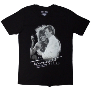 Tina Turner & David Bowie - Tonight 1985 Uni Bl T-Shirt i gruppen MERCHANDISE / T-shirt / Nyheter / Pop-Rock hos Bengans Skivbutik AB (5668662r)