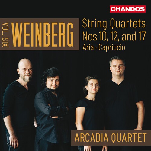Mieczyslaw Weinberg - String Quartets, Vol. 6 i gruppen VI TIPSER / Fredagsutgivelser / 2026-06-05 hos Bengans Skivbutik AB (5668713)