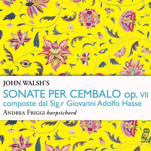 Johann Adolf Hasse - John Walsh's Sonate Per Cembalo, Op i gruppen CD / Toppselgere hos Bengans Skivbutik AB (5668721)