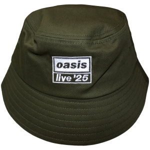 Oasis - Live 25 Logo Green Bucket Hat i gruppen MERCHANDISE / Merch / Nyheter / Pop-Rock hos Bengans Skivbutik AB (5668808)