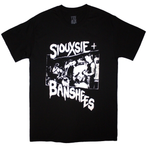 Siouxsie And The Banshees - Live! Uni Bl T-Shirt i gruppen MERCHANDISE / T-shirt / Nyheter / Pop-Rock hos Bengans Skivbutik AB (5668818r)